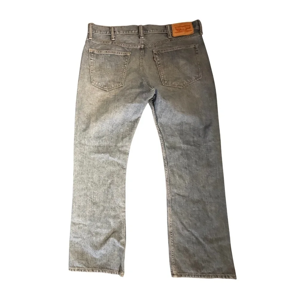 Levi's 527 Slim Bootcut Jeans Mens 38x30 Blue Red Tab 100% Cotton Denim